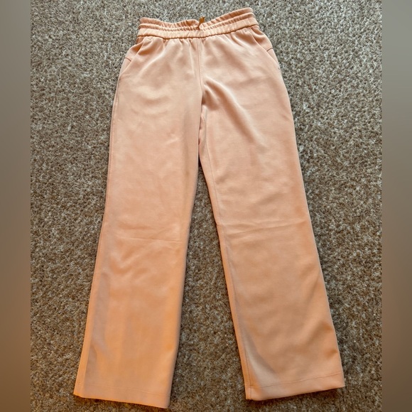 lululemon athletica Other - Lululemon Softstream high rise pants hemmed to 28” peach Bellini size 4